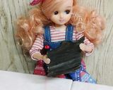 リカちゃん♡ご近所さんの春菊入り肉吸い風作り方2写真