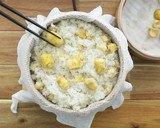 旬の栗がゴロゴロ！せいろで簡単！栗おこわ作り方9写真