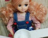リカちゃん♡ご近所さんの春菊入り肉吸い風作り方11写真