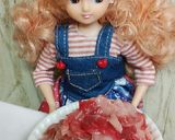 リカちゃん♡ご近所さんの春菊入り肉吸い風作り方18写真
