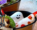 神無月15 鶏ごぼう丼 ハロウィン弁当作り方4写真