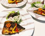 神無月15　献立　サバカレーソテー作り方1写真