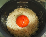 トマトとエノキの炊き込みご飯作り方5写真