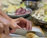 簡単☆鴨肉できりたんぽ鍋作り方12写真