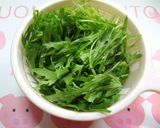 ♡水菜とたまごのサラダ♡作り方1写真
