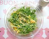 ♡水菜とたまごのサラダ♡作り方4写真