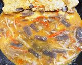 きんぴらリメイクの卵焼き作り方3写真