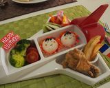 簡単♪お顔のおにぎり(キャラ弁)作り方4写真