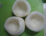 甘み凝縮✿かぶの肉詰めキノコあんがけ作り方1写真