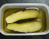 レンジで簡単！茄子の白だしおろし作り方3写真
