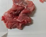 豚こまで椎茸の肉詰め作り方1写真
