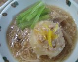 甘み凝縮✿かぶの肉詰めキノコあんがけ作り方6写真