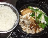 基本の鍋焼きうどん♪簡単鍋つゆ鍋スープ作り方9写真