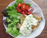 鶏肉のチーズクリームソースかけ作り方6写真