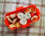 子どものお弁当に♡食べやすいロールサンド作り方8写真