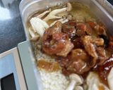 メスティンで焼き鳥缶詰炊き込みご飯作り方4写真