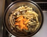 超簡単☆甘辛煮込み肉きつねうどん♪♪♪作り方5写真