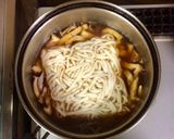 超簡単☆甘辛煮込み肉きつねうどん♪♪♪作り方6写真