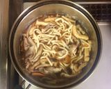 超簡単☆甘辛煮込み肉きつねうどん♪♪♪作り方7写真