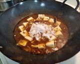 中華ﾅﾍﾞ･ﾃﾞ･ｱﾘﾏｽ　　麻婆豆腐　作り方7写真