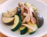 茄子とズッキーニのオリーブ炒め作り方6写真