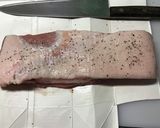 韓国風　豚バラブロックのキムチ煮込み作り方1写真
