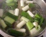 韓国風　豚バラブロックのキムチ煮込み作り方7写真
