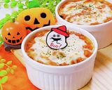 ハロウィン☆かぼちゃミートグラタン☆作り方7写真