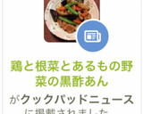 鶏と根菜とあるもの野菜の黒酢あん作り方16写真