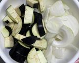 ナスの味噌クリームパスタ作り方2写真