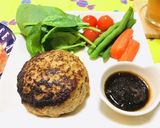 ハンバーグ夕飯メニュー・付け合わせ・豚汁作り方4写真