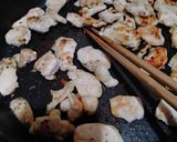 実りの秋の鶏むねコロコロサラダ作り方2写真