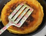 お好み焼き風！明太子とお餅の卵焼き作り方7写真