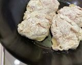コックオーヴァンブラン鶏の白ワイン煮込み作り方8写真