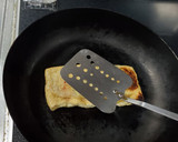 簡単！油揚げ、ねぎハムチーズのはさみ焼き作り方12写真