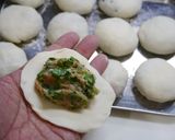 簡単!ニラまんじゅう 皮つくりから作り方10写真