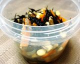 白だしdeひじきの煮物作り方5写真