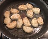 柚子胡椒れんこんと鶏ひき肉のハサミ焼き作り方6写真