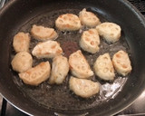 柚子胡椒れんこんと鶏ひき肉のハサミ焼き作り方6写真