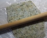 1歳主食おやつ ゴマのりチーズクラッカー作り方5写真