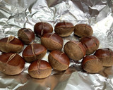 超簡単　焼き栗作り方4写真