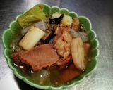 牛タンと牛スジの生姜煮ちゃんぽん麺！作り方4写真
