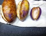 収穫後半日以内に食す！アケビの皮の肉巻き作り方2写真