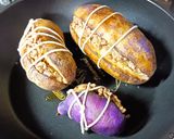 収穫後半日以内に食す！アケビの皮の肉巻き作り方10写真