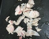 鉄板でカリカリチーズ舞茸トースト作り方2写真