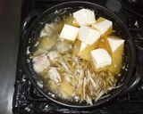 にら鶏鍋♪簡単鍋スープの作り方作り方7写真