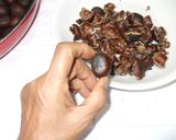 天津甘栗の剥き方♪簡単手で剥ける薬膳に作り方3写真