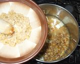 納豆汁♪簡単具沢山の味噌汁なめこ・豆腐作り方6写真