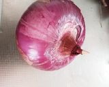ピンクの　オニオンドレッシング作り方1写真