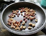 チョコとナッツのザクザククッキー作り方1写真